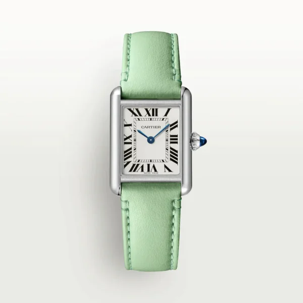 Cartier Tank Must Watch Small Model Green WSTA0061 - United Luxury