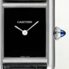 Cartier Tank Must Watch Small Model Black WSTA0071 - United Luxury