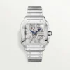 Cartier Santos Large Model Skeleton Watch WHSA0015 - United Luxury