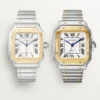 Cartier Santos Large Model Gold Mix W2SA0009 - United Luxury