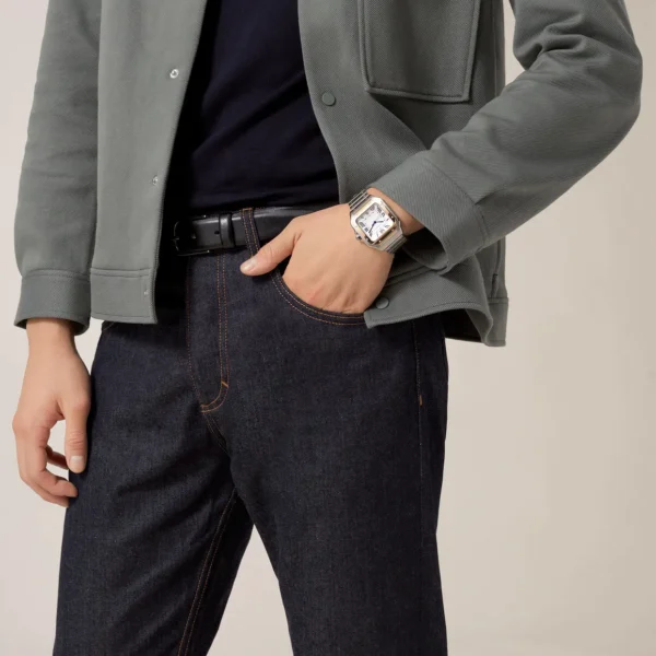 Cartier Santos Large Model Gold Mix W2SA0009 - United Luxury