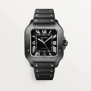 Cartier Santos Large Model Black WSSA0039 - United Luxury