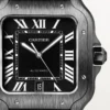 Cartier Santos Large Model Black WSSA0039 - United Luxury