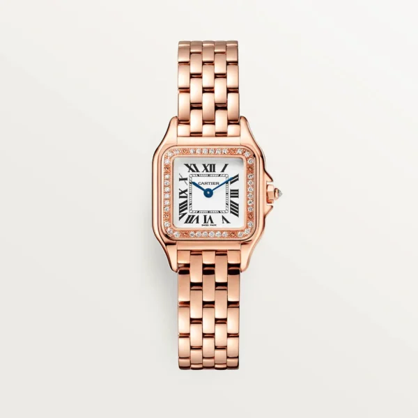 CARTIER PANTHERE Small Model Rose Gold Diamond WJPN0049 - United Luxury