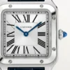 CARTIER SANTOS-DUMONT Small Model Blue Strap WSSA0023 - United Luxury