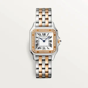 CARTIER PANTHERE Medium Model Rose Gold Mix Diamond W3PN0007 - United Luxury