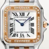 CARTIER PANTHERE Medium Model Rose Gold Mix Diamond W3PN0007 - United Luxury