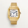 Cartier Santos Medium Model Gold WGSA0030 - United Luxury