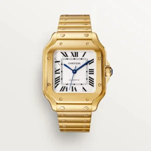 Cartier Santos Medium Model Gold WGSA0030 - United Luxury