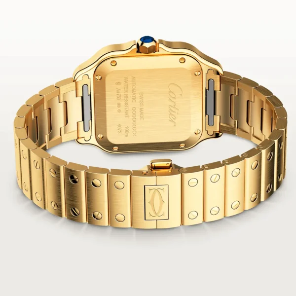 Cartier Santos Medium Model Gold WGSA0030 - United Luxury