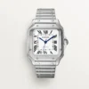 CARTIER SANTOS Medium Model Classic Silver WSSA0029 - United Luxury