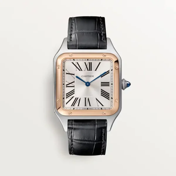 CARTIER SANTOS-DUMONT XL Model Rose Gold Mix W2SA0017 - United Luxury