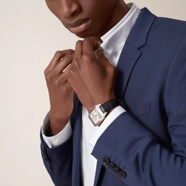 CARTIER SANTOS-DUMONT XL Model Rose Gold Mix W2SA0017 - United Luxury