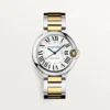 CARTIER Ballon Bleu BLEU Gold mix 36mm W2BB0030 - United Luxury
