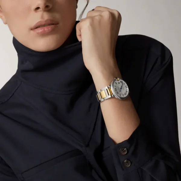 CARTIER Ballon Bleu BLEU Gold mix 36mm W2BB0030 - United Luxury