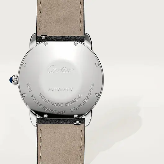 CARTIER MONTRE RONDE SOLO Silver Gray 36mm WSRN0021 - United Luxury