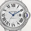 CARTIER Ballon Bleu BLEU Diamond Watch 33mm W4BB0023 - United Luxury