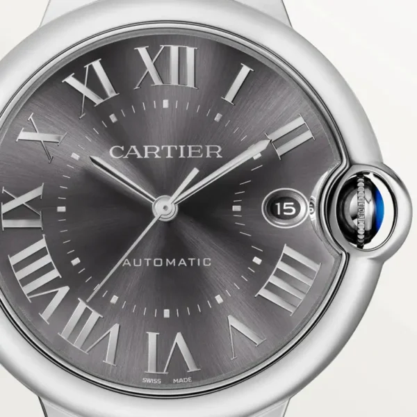CARTIER Ballon Bleu BLEU Grey Dial 40mm WSBB0060 - United Luxury