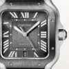 Cartier Santos Large Model Grey WSSA0037 - United Luxury