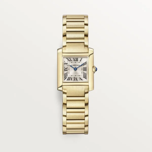 Cartier Tank Francaise Watch Small Model Yellow Gold WGTA0114 - United Luxury