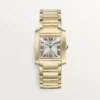 Cartier Tank Francaise Watch Medium Model Yellow Gold WGTA0113 - United Luxury