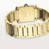 Cartier Tank Francaise Watch Medium Model Yellow Gold WGTA0113 - United Luxury