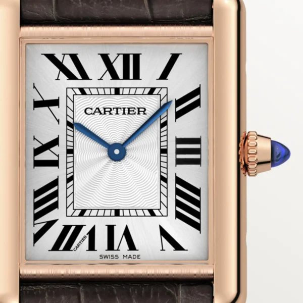 Tank Louis Cartier Watch Large Model Rose Gold WGTA0011 - United Luxury