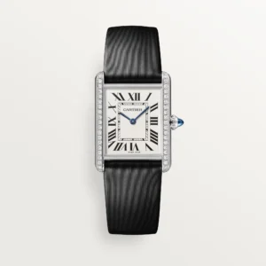 Cartier Tank Must Watch Diamond Large Model 33.7 mm W4TA0017 - United Luxury