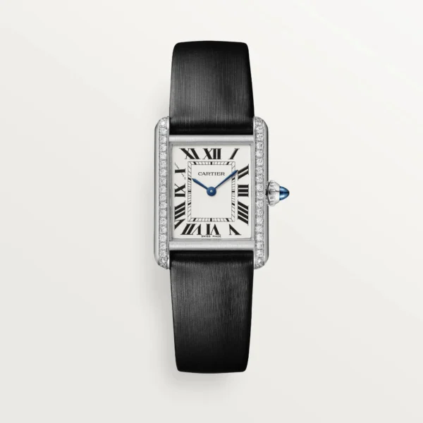 Cartier Tank Must Watch Diamond Small Model 27 mm W4TA0016 - United Luxury
