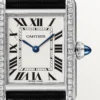 Cartier Tank Must Watch Diamond Small Model 27 mm W4TA0016 - United Luxury