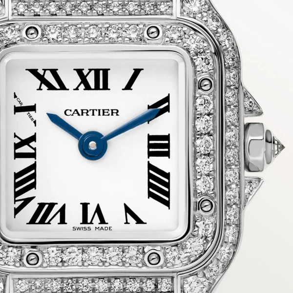 CARTIER PANTHERE Mini Model White Gold Diamond WJPN0046 - United Luxury