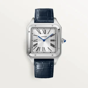 CARTIER SANTOS-DUMONT XL Model Blue Strap WSSA0032 - United Luxury