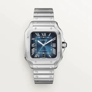 Cartier Santos Large Model Blue WSSA0030 - United Luxury
