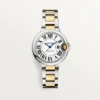 CARTIER Ballon Bleu BLEU Gold mix 33mm W2BB0029 - United Luxury