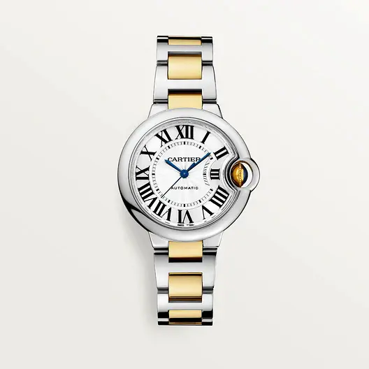CARTIER Ballon Bleu BLEU Gold mix 33mm W2BB0029 - United Luxury