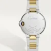 CARTIER Ballon Bleu BLEU Gold mix 33mm W2BB0029 - United Luxury