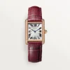 Tank Louis Cartier Watch Small Model Diamond Red WJTA0037 - United Luxury