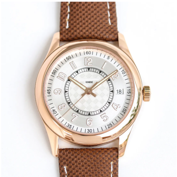 Best Swiss Super Clone Patek Philippe Calatrava 6007G-011 Replica Men’s Watch 40mm - United Luxury