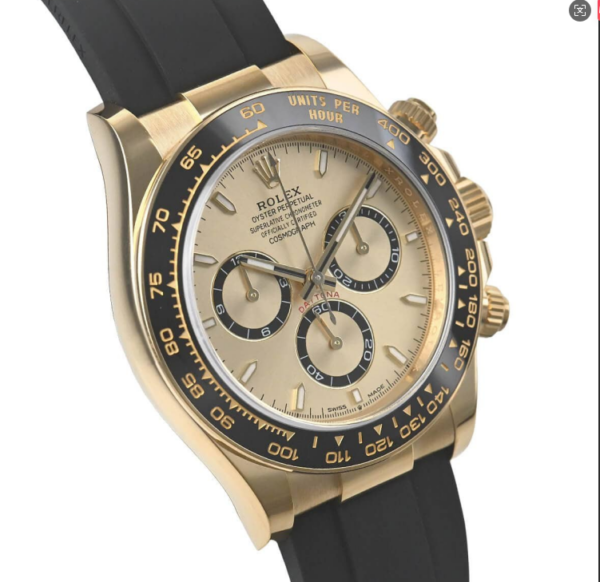 Daytona Yellow Gold / Ceramic / Golden / 40mm - United Luxury