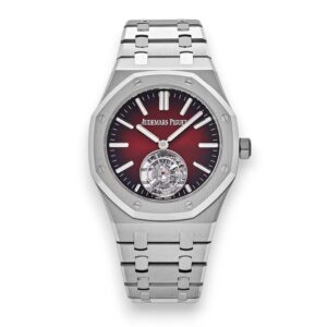 Royal Oak Flying Tourbillon Steel Red Dial 41mm - United Luxury