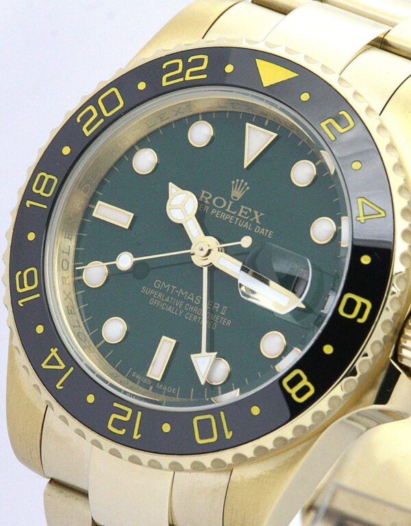Replica Rolex GMT-Master II 40mm Green Dial 116718LN - United Luxury