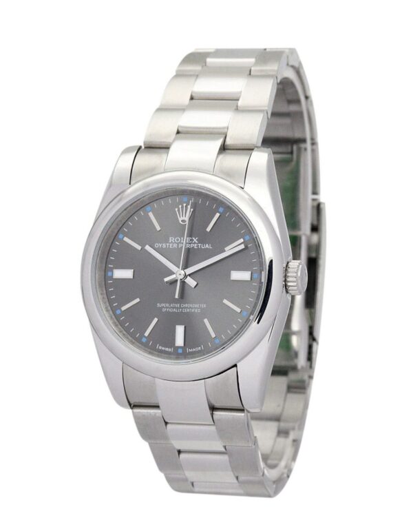 Replica Rolex Oyster Perpetual Lady 31mm Black Dial 177200-2 - United Luxury