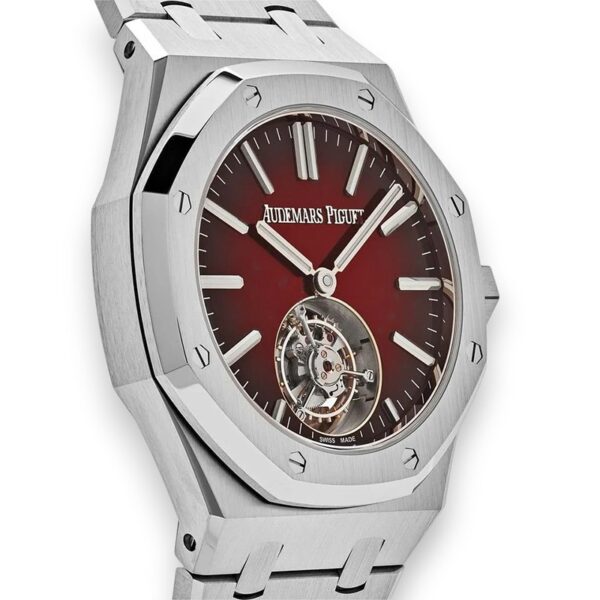Royal Oak Flying Tourbillon Steel Red Dial 41mm - United Luxury