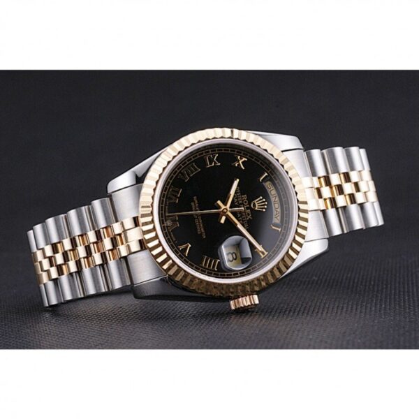 Superclone Rolex Day-Date 36mm Black Dial SRL78 - United Luxury