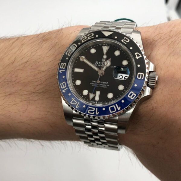 Superclone Rolex GMT-Master II 40mm Black Dial 126710BLNR - United Luxury