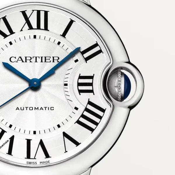 Cartier Ballon Bleu Bleu Silver 36mm WSBB0048 - United Luxury