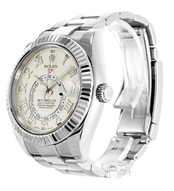 Replica Rolex Sky-Dweller 42mm Silver Dial 326939 - United Luxury