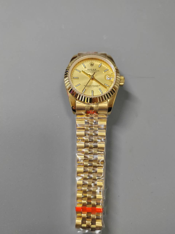 Replica Rolex Datejust Mid-Size 30mm Champagne Dial 6827 - United Luxury