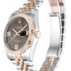 Replica Rolex Datejust 36mm Chocolate Floral Dial 116231 - United Luxury