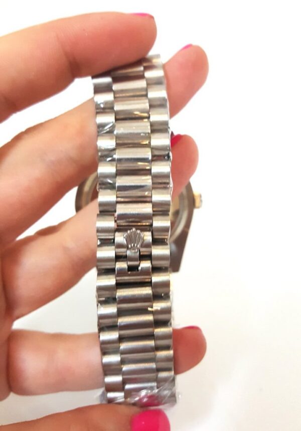 Replica Rolex Day-Date 36mm Silver Dial 118346 - United Luxury